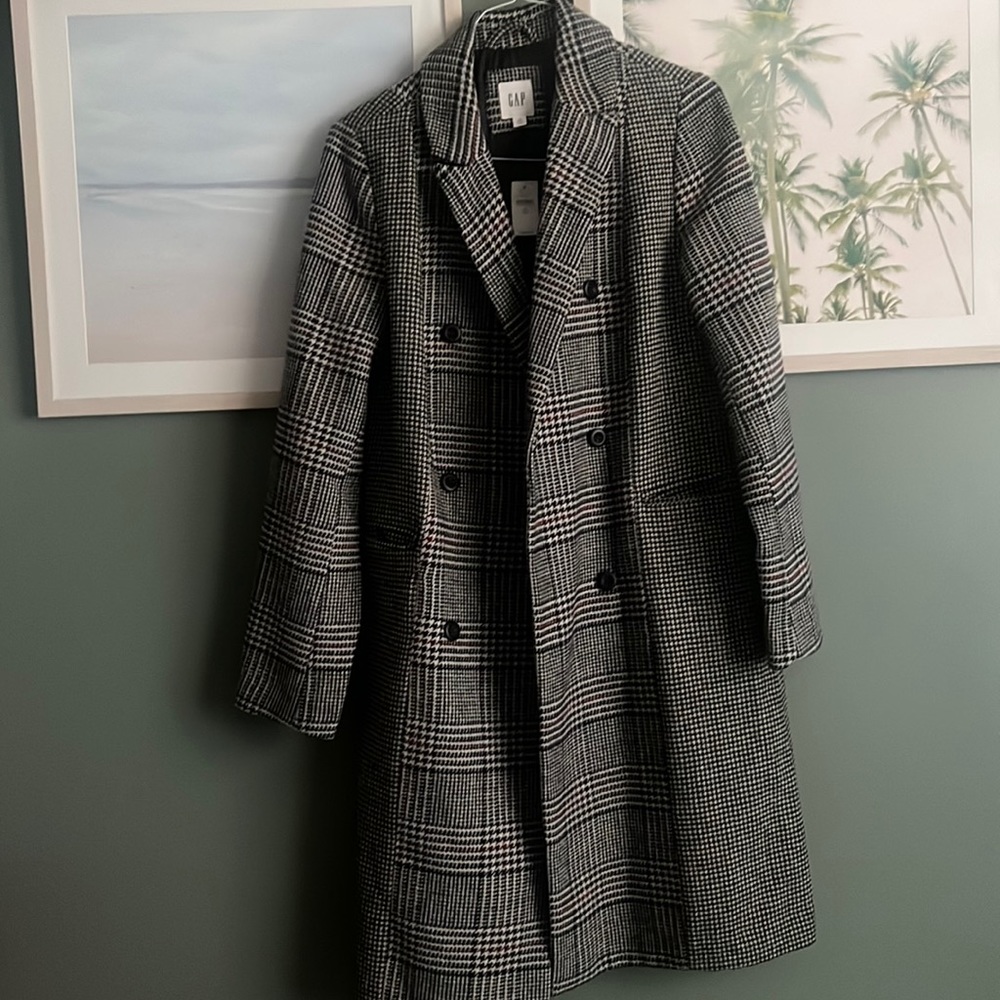GAP Herringbone Wool Coat